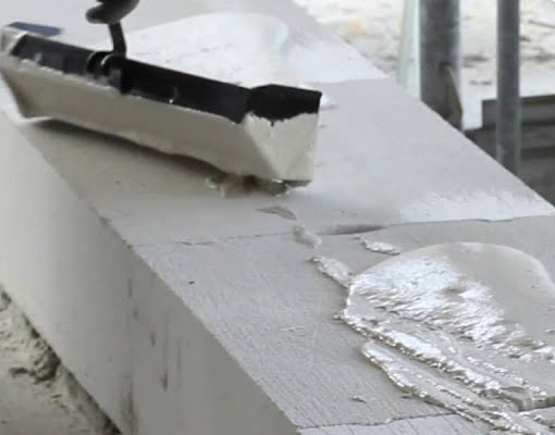 Muratura in calcio silicato o cemento autoclavato