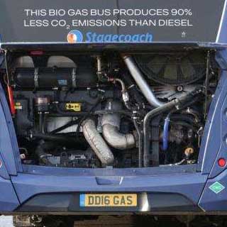 Autobus a Biogas